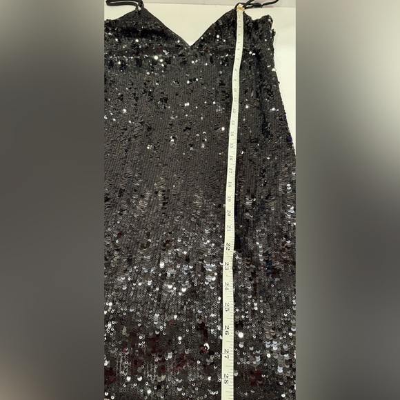Ramy Brook Sequin Lila Black Dress Size 6 NWT - Picture 6 of 10